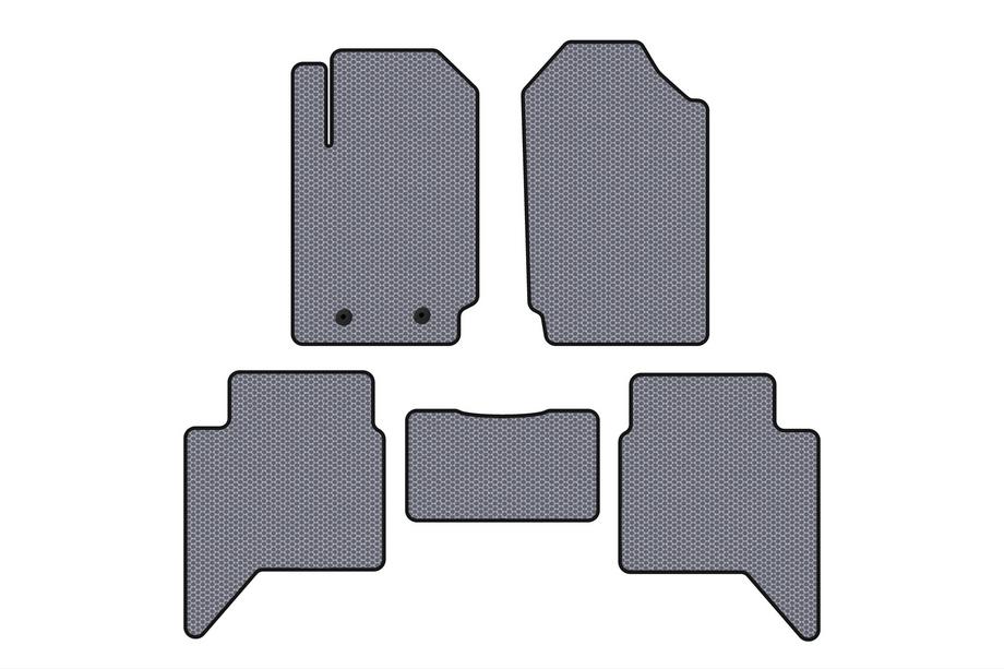 Ford Ranger 2011–2022 Gumové rohože Carsuit (Sivé) Image