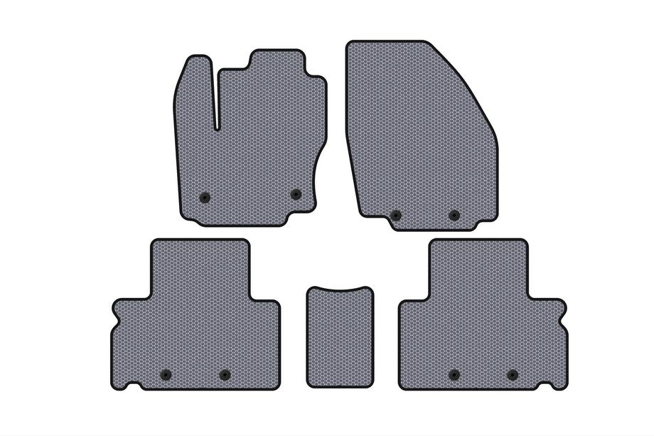 Ford S-Max 2007–2014 Gumové rohože Carsuit (Sivé) Image