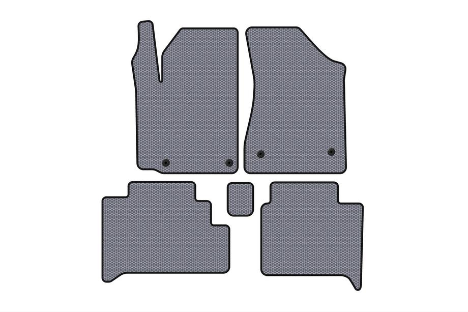 Geely GC-5 2010–2015 Gumené rohože do interiéru Carsuit (HB, sivé) Fotografia 1