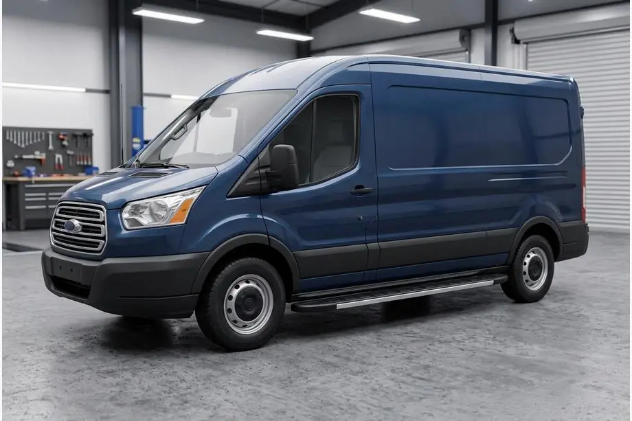 Ford Transit 2000–2014 Bočné nášľapy Duru (2 ks, hliník) Image