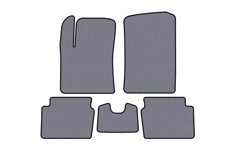 Hyundai I-10 2008–2013 Gumené rohože do interiéru Carsuit (HB, sivé) Image