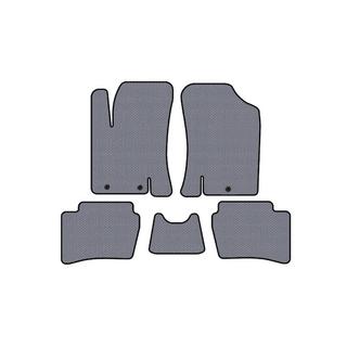 Gumené rohože do interiéru Carsuit (HB, sivé) Hyundai I-20 2008–2012 fotografia 1