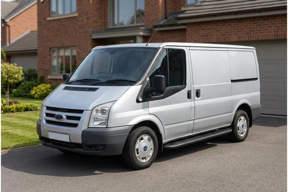 Ford Transit 2000–2014 Bočné nášľapy Bosphorus Black (2 ks, hliník) Image