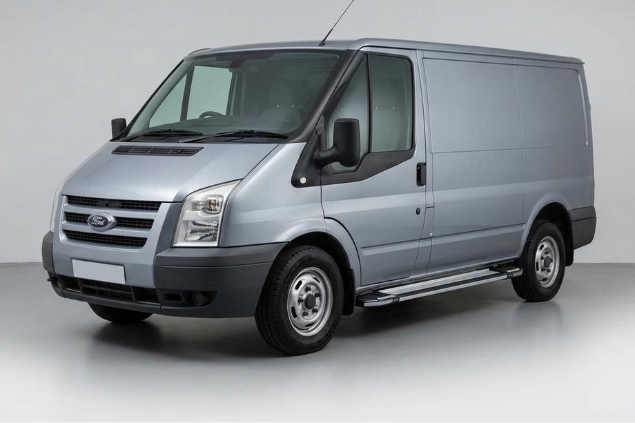 Ford Transit 2000–2014 Bočné nášľapy Rainbow (2 ks, hliník) Image