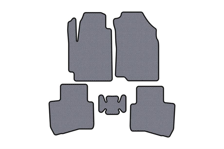 JAC S2 2014–2020 Gumové rohože Carsuit (Sivé) Image