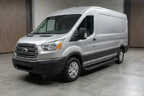 Ford Transit 2014– Bočné nášľapy Allmond Black (2 ks, hliník) fotografia 1