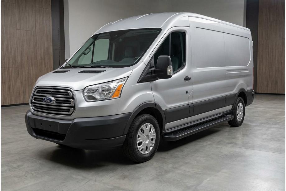 Ford Transit 2014– Bočné nášľapy Allmond Black (2 ks, hliník) L1 (Standard) Image