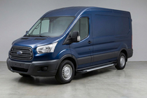 Ford Transit 2014– Bočné prahy Line (2 ks, hliník) fotografia 1