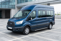 Ford Transit 2014– Bočné nášľapy Duru (2 ks, hliník) fotografia 1
