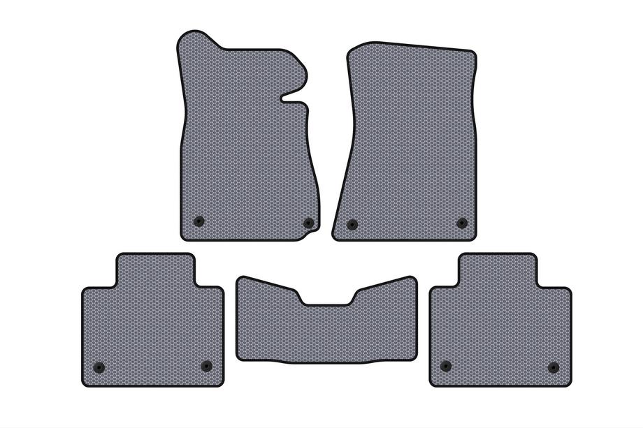 Lexus GS 2011–2020 Gumené rohože do interiéru Carsuit (2011-2015, SD, bez 4WD, sivé) Image