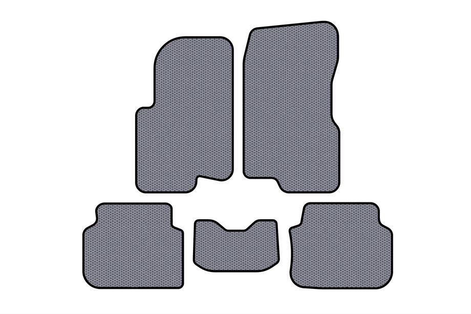 Smart 1998–2007 Gumové rohože Carsuit (2003-2007, Forfour, Sivé) Image