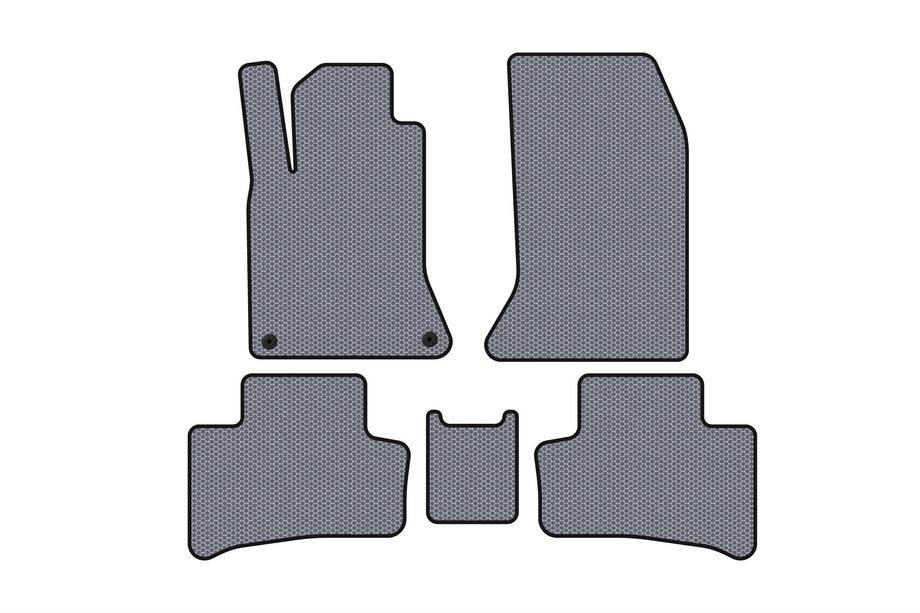Mercedes B-class W246 2011–2018 Gumené koberce do interiéru Carsuit (2011-2015, Електро, sivé) Fotografia 1