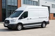 Ford Transit 2014– Bočné nášľapy Fullmond (2 ks, hliník) fotografia 1