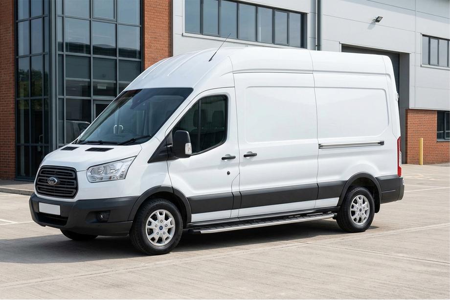 Ford Transit 2014– Bočné nášľapy Fullmond (2 ks, hliník) Image
