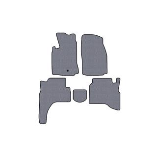 Gumové rohože Carsuit (Sivé) Mitsubishi Pajero Sport 1996–2007 fotografia 1