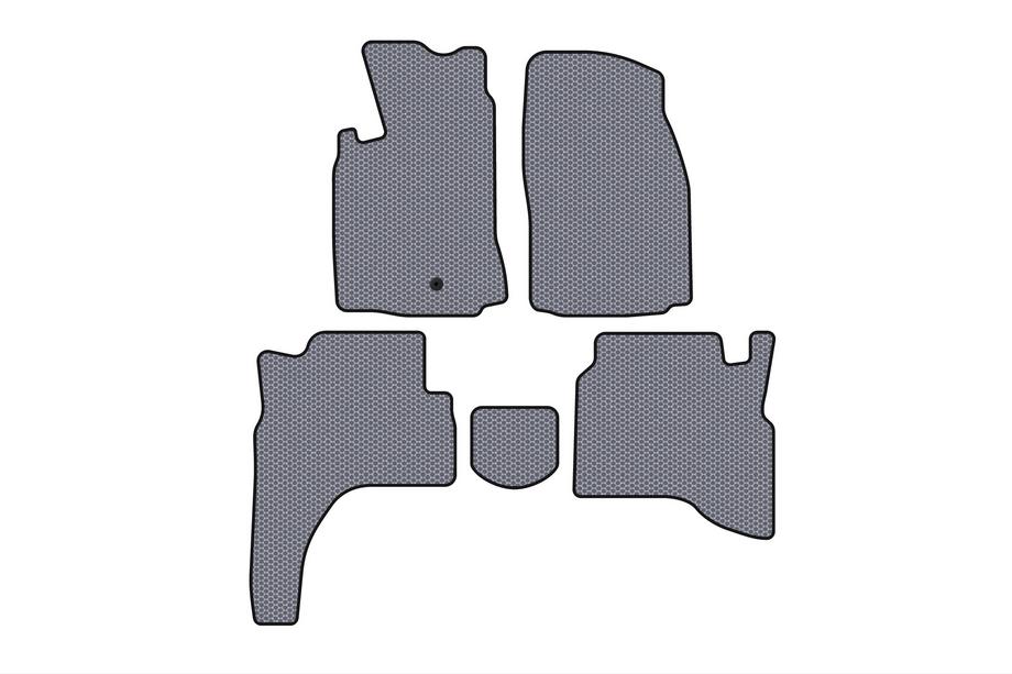 Mitsubishi Pajero Sport 1996–2007 Gumové rohože Carsuit (Sivé) Image