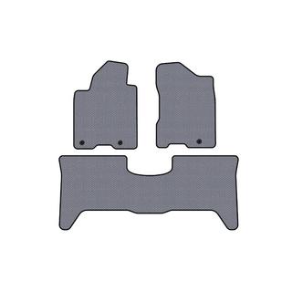 Gumené rohože do interiéru Carsuit (2 rady, 2003-2008 Sivá) Nissan Armada 2003–2015 fotografia 1