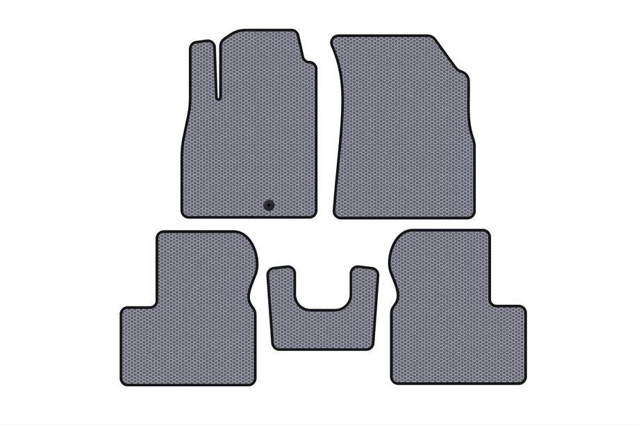 Nissan Micra K13 2011–2016 Gumové rohože Carsuit (Sivé) Image