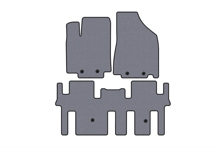 Nissan Pathfinder R52 2012–2021 Gumené rohože Carsuit (2 rady, sivé) Image