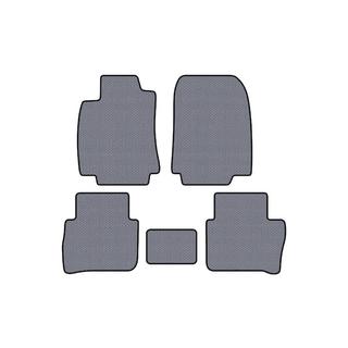 Gumené rohože do interiéru Carsuit (HB, sivé) Nissan Tiida 2011–2014 fotografia 1