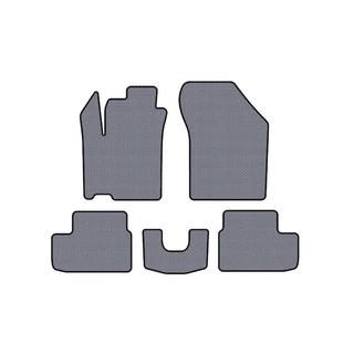 Gumené rohože do interiéru Carsuit (HB, sivé) Opel Agila 2007–2015 fotografia 1