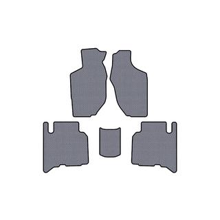Gumené rohože do interiéru Carsuit (5-dverový, sivé) Opel Frontera 1998–2003 fotografia 1