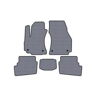 Gumené koberce Carsuit (2 rady, 2003-2005, 7-miestne, sivé) Opel Zafira A 1998–2005 fotografia 1