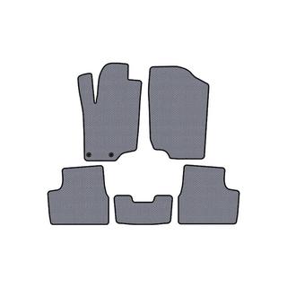 Gumové rohože do interiéru Carsuit (HB, 5-dverový, sivé) Peugeot 207 2006–2014 fotografia 1