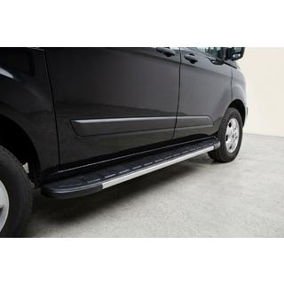 Bočné nášľapy Duru (2 ks, hliník) Ford Custom 2013–2022 fotografia 1