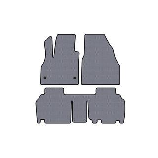 Gumené rohože Carsuit (2 rady, 5-dverový/7-miestny, sivý) Renault Kangoo 2008–2020 fotografia 1
