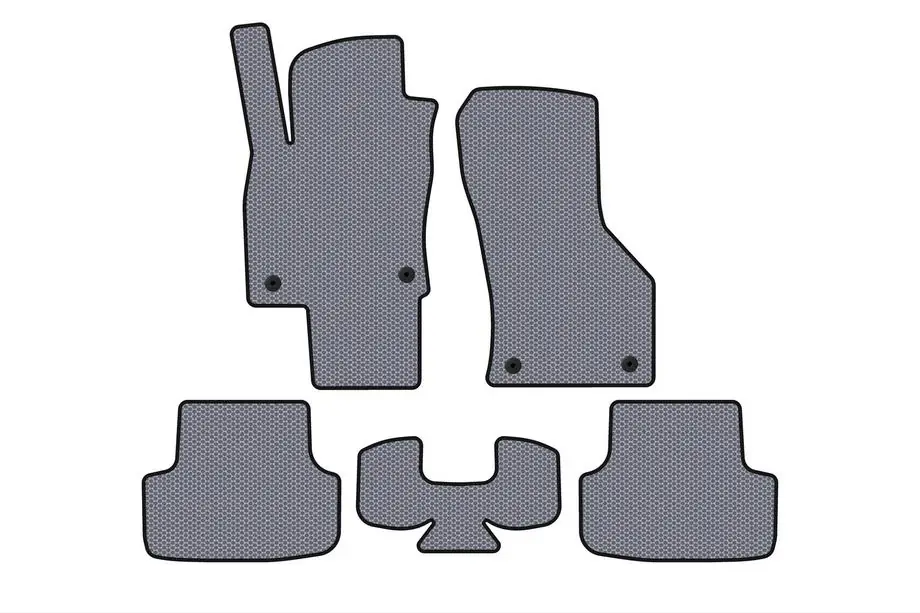 Seat Leon 2013–2020 Gumové rohože Carsuit (Sivé) Image