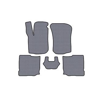 Gumové rohože do interiéru Carsuit (HB, 5-dverový, sivé) Seat Leon 1999–2005 fotografia 1