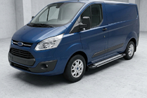 Ford Custom 2013–2022 Bočné nášľapy Rainbow (2 ks, hliník) fotografia 1
