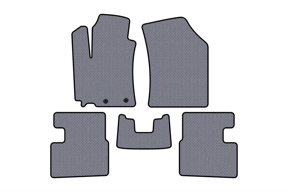 Suzuki Swift 2010–2017 Gumové rohože do interiéru Carsuit (HB, 5-dverový, sivé) Image