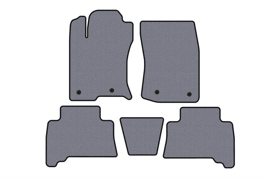 Toyota 4Runner 2009–2024 Gumené rohože do interiéru Carsuit (2009-2014, sivé) Image