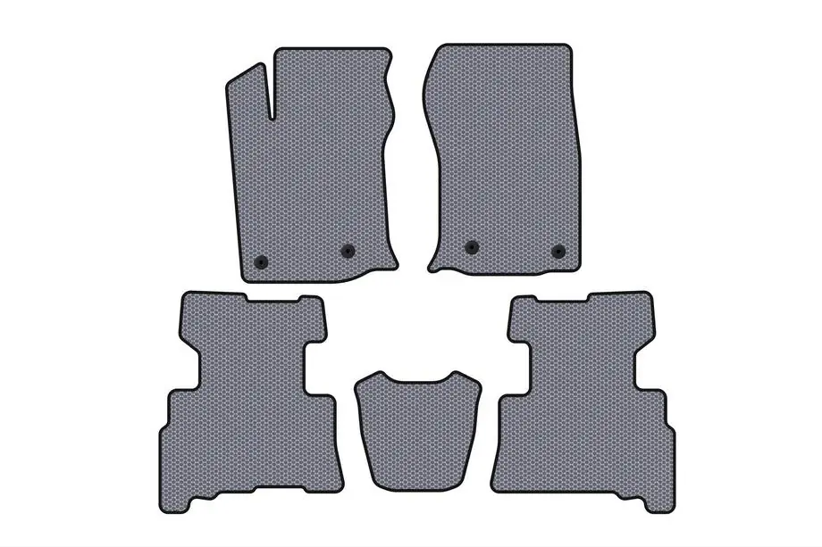 Toyota 4Runner 2009–2024 Gumené rohože Carsuit (2 rady, 2014-2024, 7-miestne, sivé) Image