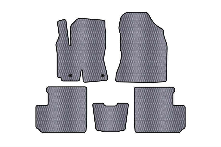 Toyota Rav 4 2001–2005 Gumové rohože Carsuit (Sivé) Image