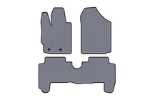 Toyota Yaris 2006–2011 Gumové rohože do interiéru Carsuit (HB, 5-dverový, sivé) fotografia 1