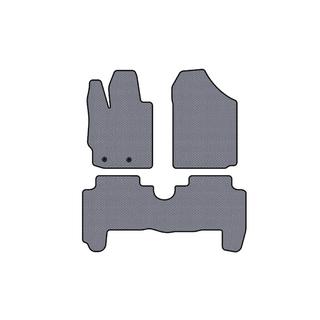 Gumové rohože do interiéru Carsuit (HB, 5-dverový, sivé) Toyota Yaris 2006–2011 fotografia 1