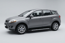 Ford Kuga 2008–2013 Bočné nášľapy Duru (2 ks, hliník) fotografia 1