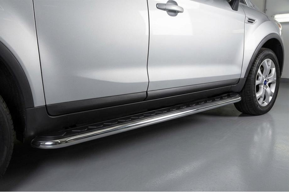 Ford Kuga 2008–2013 Bočné prahy Maydos V1 (2 ks, hliník ↗ nehrdzavejúca oceľ) Image