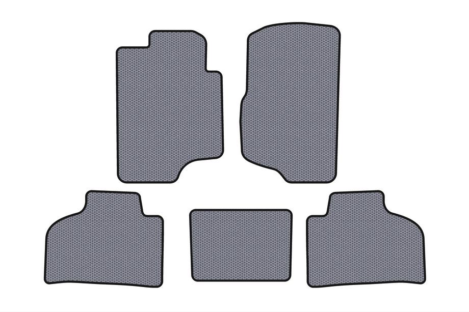 Chevrolet Silverado 2007–2013 Gumové rohože Carsuit (Sivé) Image