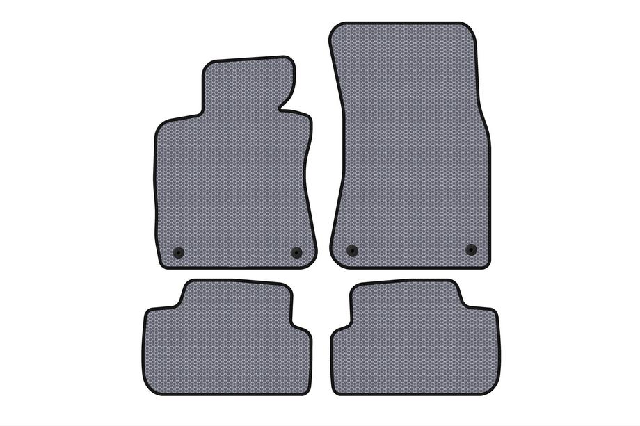 BMW rad 6 E63/E64 2003–2010 Gumové rohože Carsuit (Sivé) Image