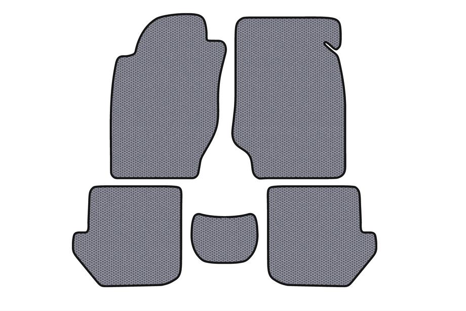 Toyota Rav 4 1996–2001 Gumové rohože Carsuit (Sivé) Image