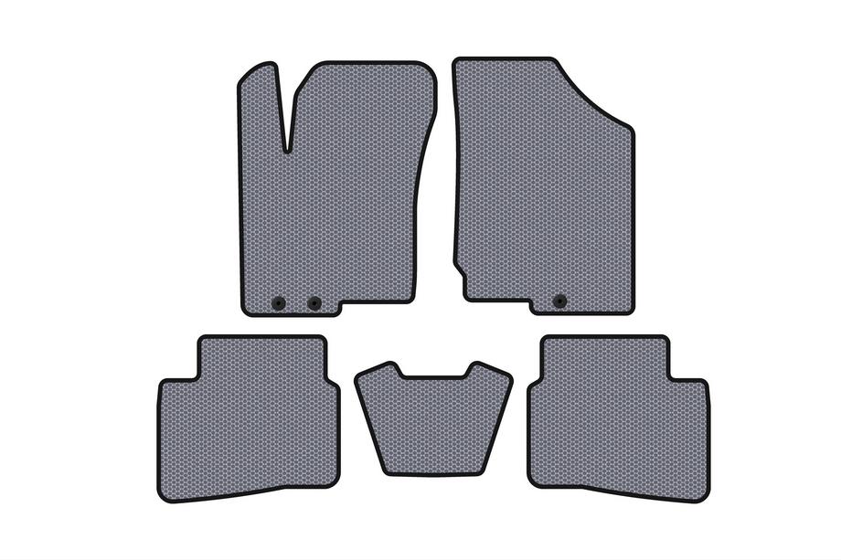 Kia Forte 2008–2024 Gumové rohože do interiéru Carsuit (2008-2012, sivé) Image