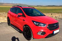 Ford Kuga/Escape 2013–2019 Bočné nášľapy RedLine V1 (2 ks, hliník) fotografia 3