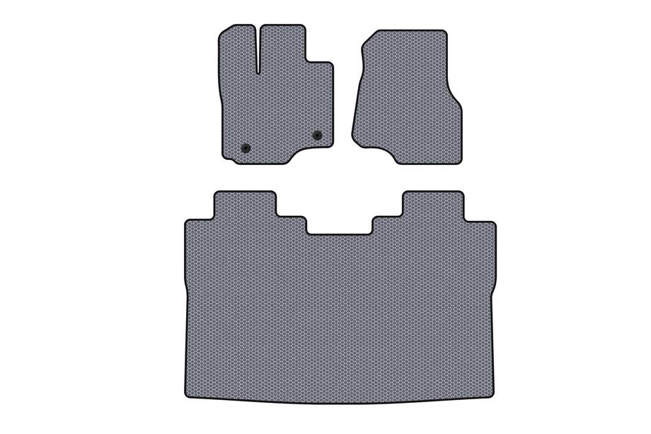 Ford F-150 2014–2021 Gumové koberce do interiéru Carsuit (Raptor, sivé) Image