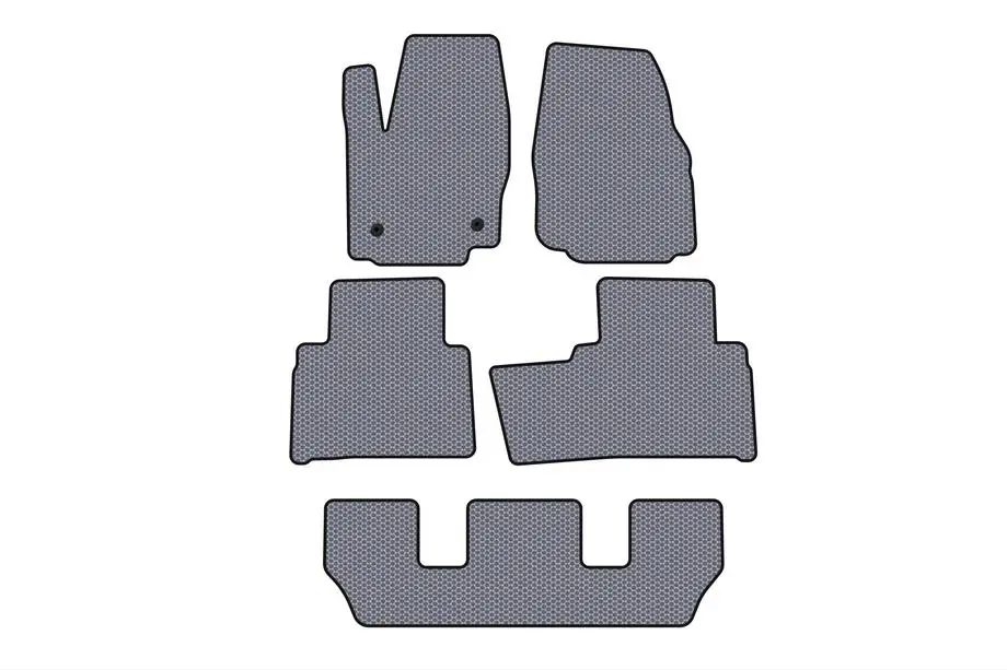 Ford Galaxy 2007–2015 Gumové rohože Carsuit (3 rady, sivé) Image
