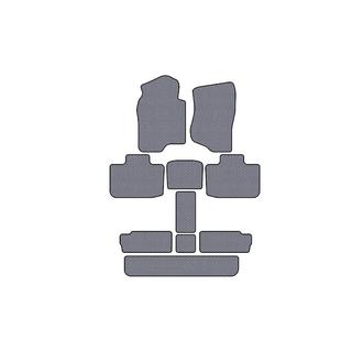 Gumové rohože Carsuit (3 rady, sivé) Cadillac Escalade 2007–2014 fotografia 1
