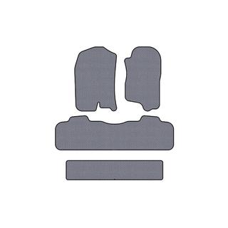 Gumené koberce do auta Carsuit (3 rady, 2007-2014, sivé) Chevrolet Tahoe 2007–2014 fotografia 1